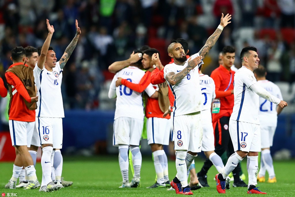 包含智利代表队女球队表现高于期望的词条